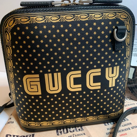 Gucci SEGA collection guccy stars shoulder bag - Picture 3 of 11